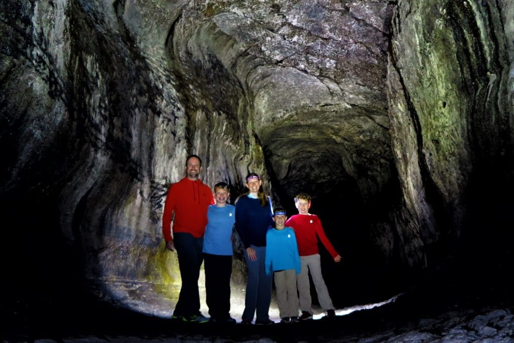 Ape Cave Lava Tube Hike, Washington