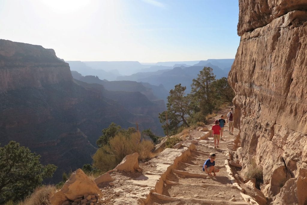 Kaibab Trail Grand Canyon, Arizona - Late Afternoon Hike