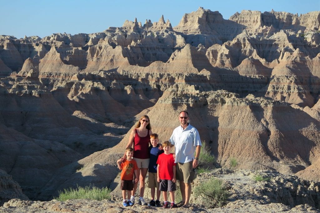 Door Trail Family Hike in the Badlands, SD