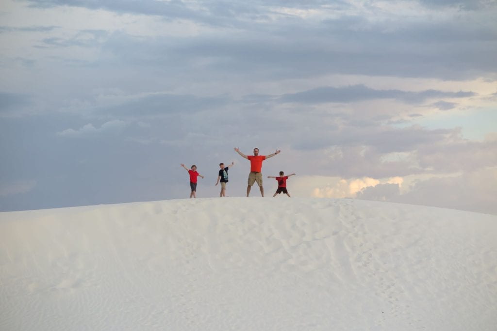 White Sands, New Mexico - fun family photos