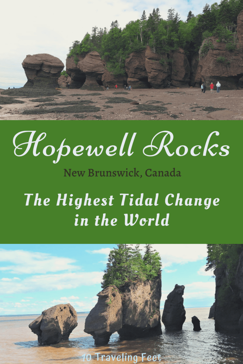 Hopewell Rocks Highest Tides Pin - Canada