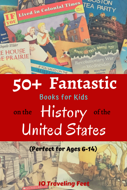 American History Books for Kids Pin