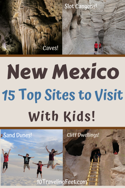 New Mexico Top things to do Pin