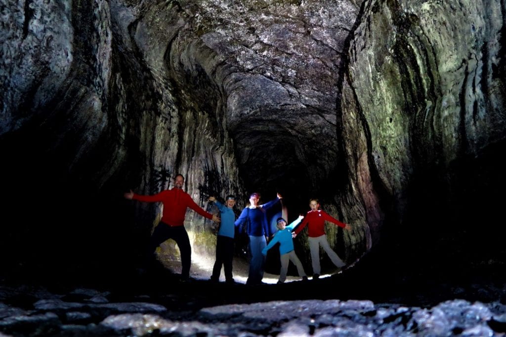 Ape Cave, Washington - lava tube hike - Top Family Hike in the United States