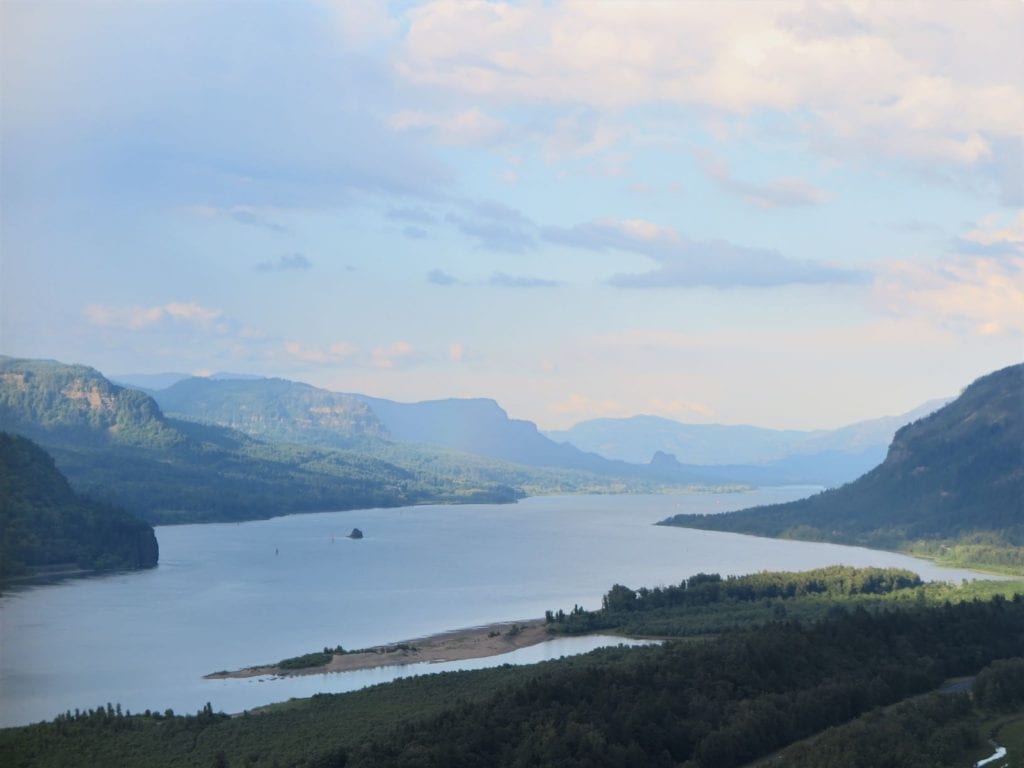 Columbia River Gorge, Oregon - view from the Vista House