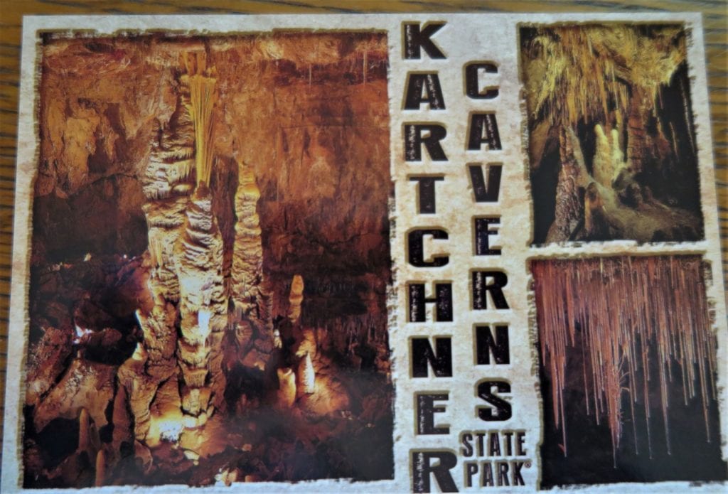 Kartchner Caverns postcard, Arizona