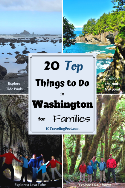 Washington Top Things to Do Pin