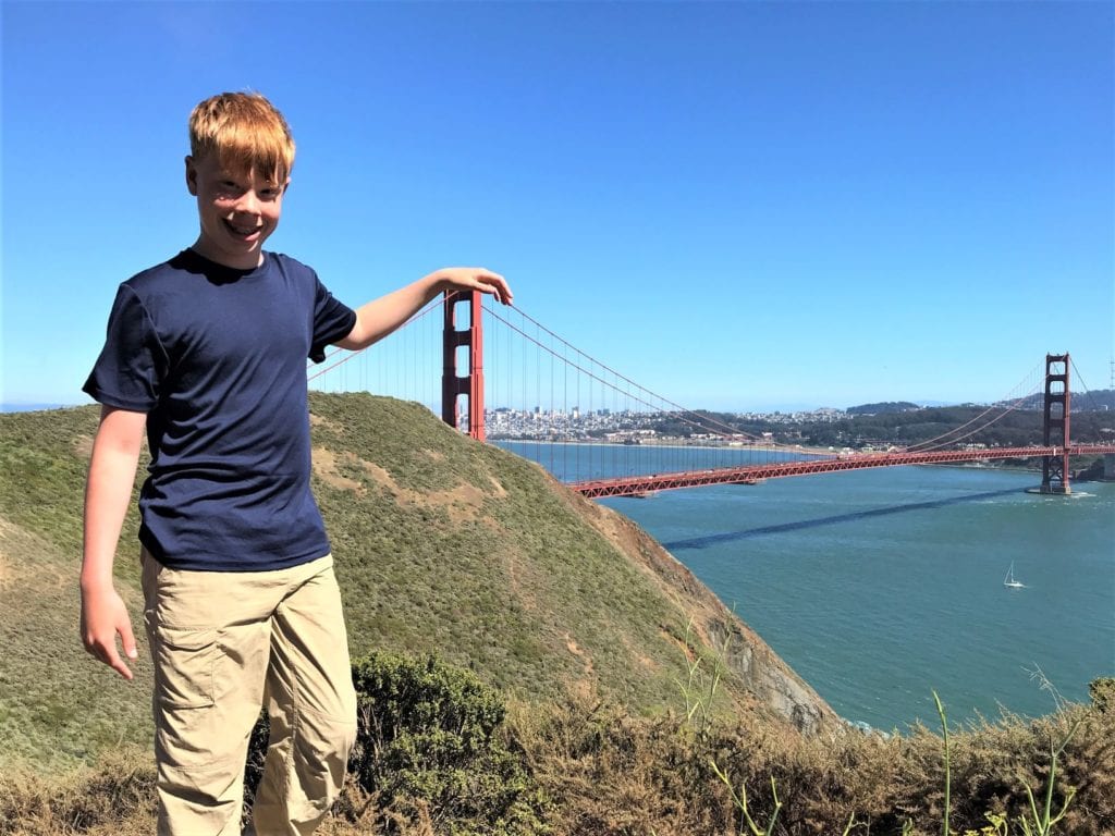 San Francisco Bridge Fun Pictures - California