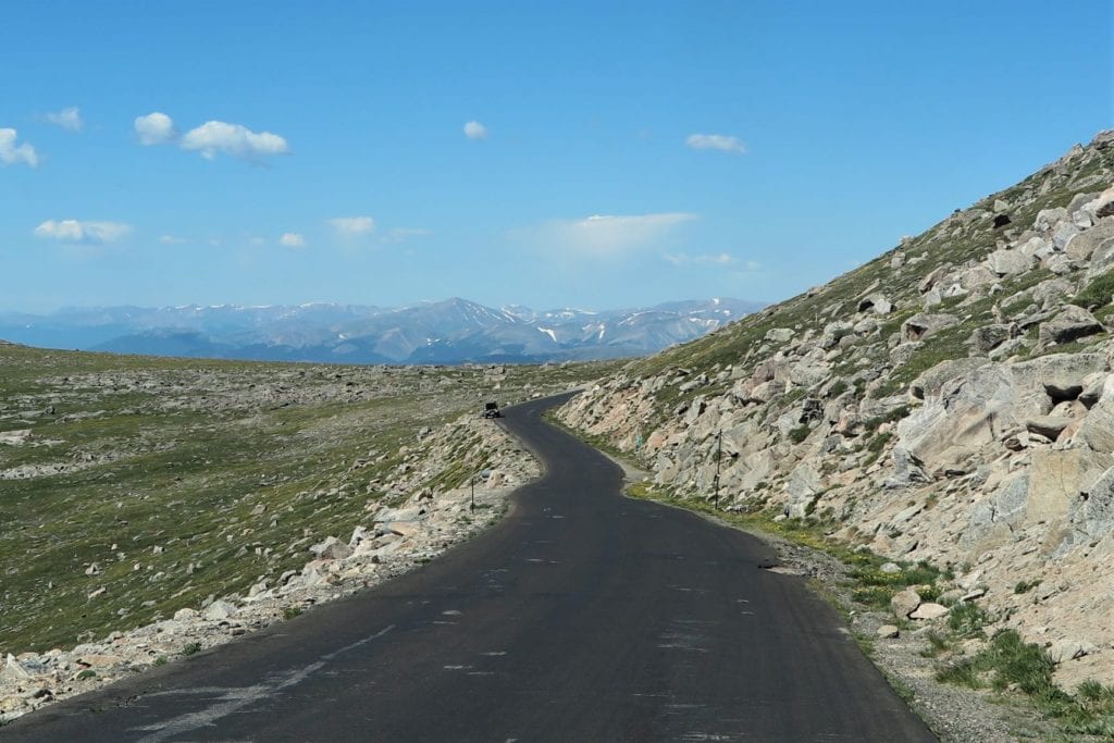 Mount Evans Scenic Byway - the road to the top - Colorado