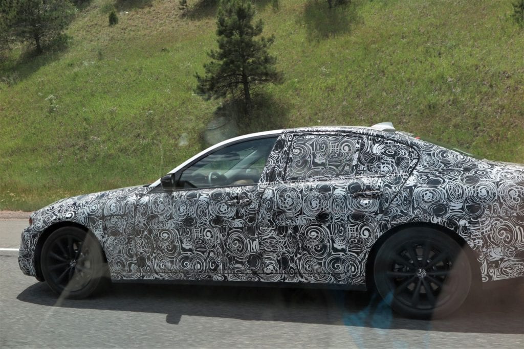 We saw several Test cars on Mount Evans Scenic Byway