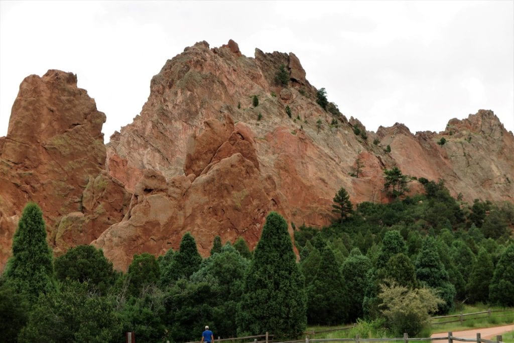 Garden of the Gods red rock scenery, Colorado