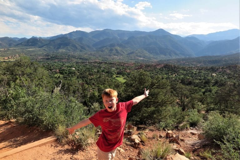 Garden of the Gods landscape scenery, Colorado