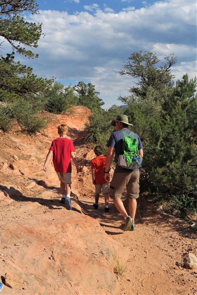 walking Ridge Trail - Garden of the Gods - Colorado