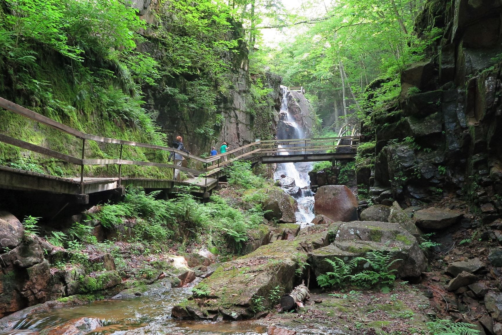 Flume Gorge Trail Map Tips For Hiking The Flume Gorge Trail In New Hampshire With Kids 10 Traveling Feet