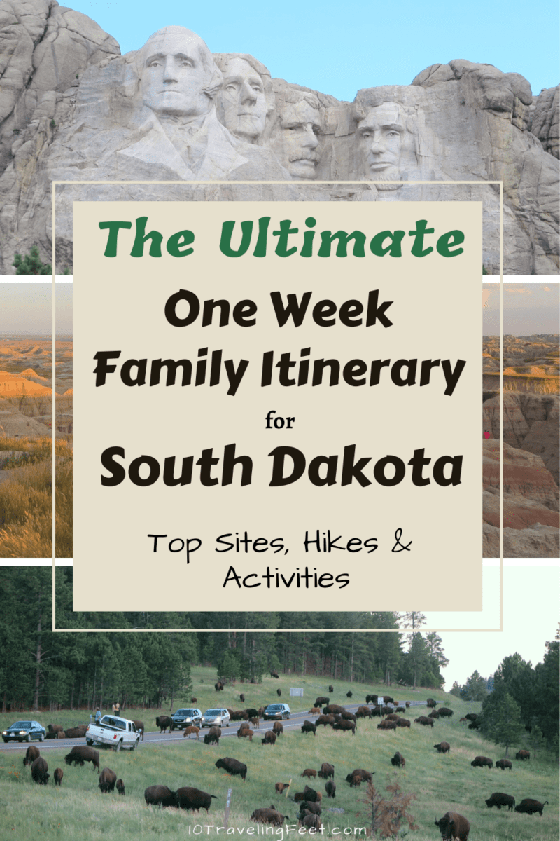 Top things to Do in South Dakota Pin