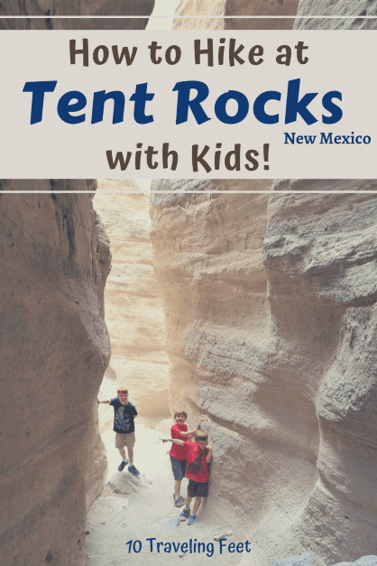 Tent Rocks with Kids, New Mexico Pin