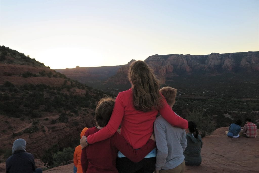 Airport Mesa Sunrise, Sedona, Arizona - Strengthening family bonds through travel