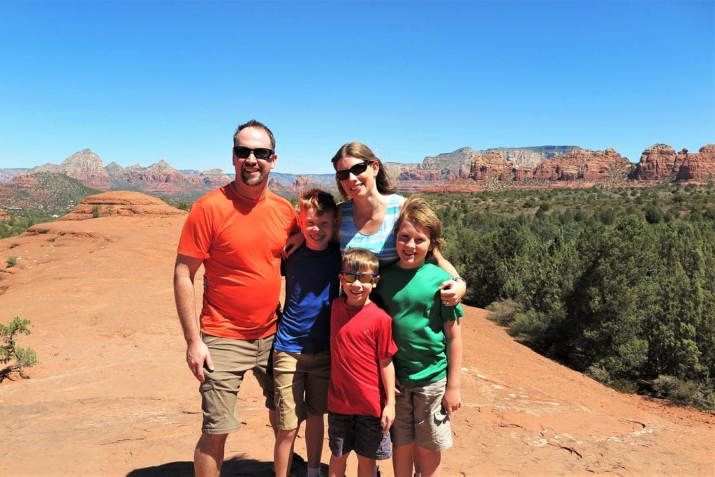 Family travel - Broken Arrow Trail - Pink Jeep Tours, Sedona, Arizona