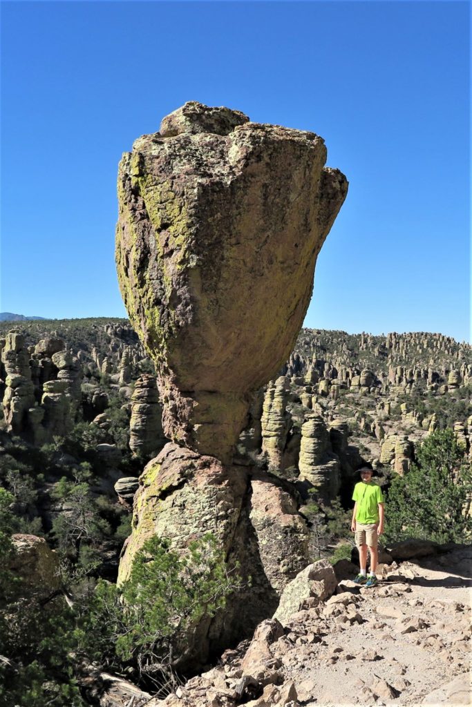 Huge Unique Formations on Echo Canyon Loop, Chiricahua National Monument, Arizona