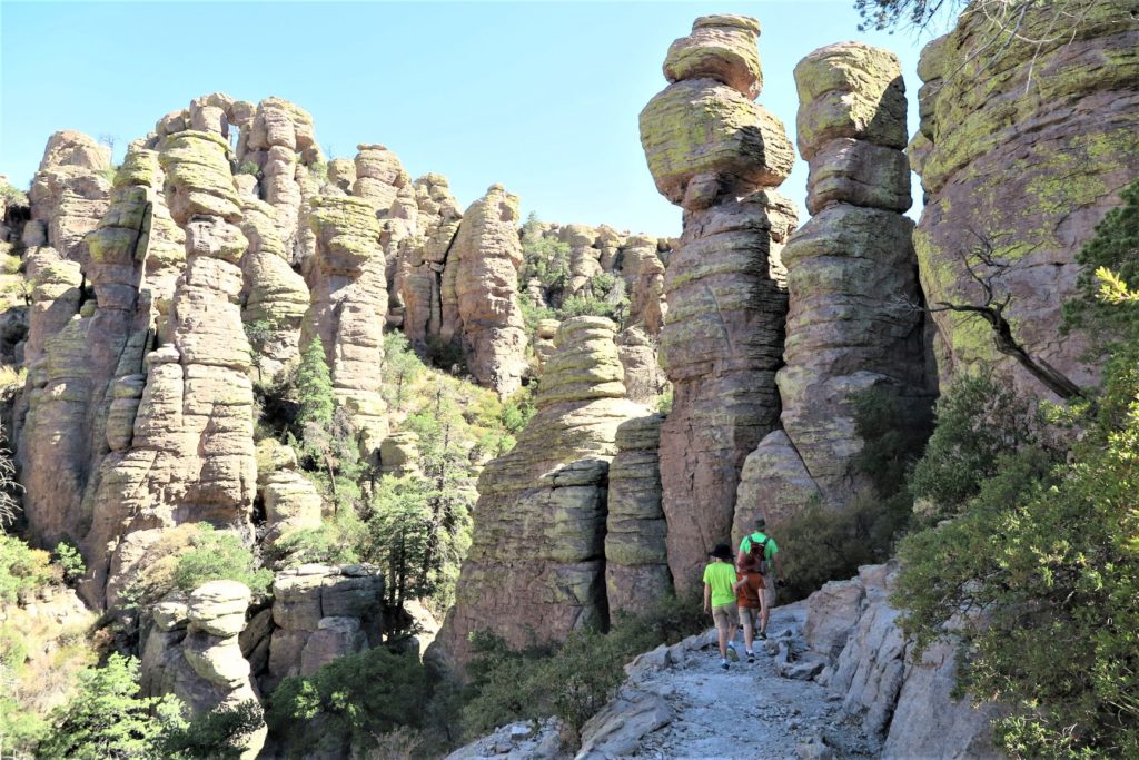 Unbelievable Scenery at Echo Canyon Loop, Chiricahua National Monument, Arizona - Top Trail in the United States