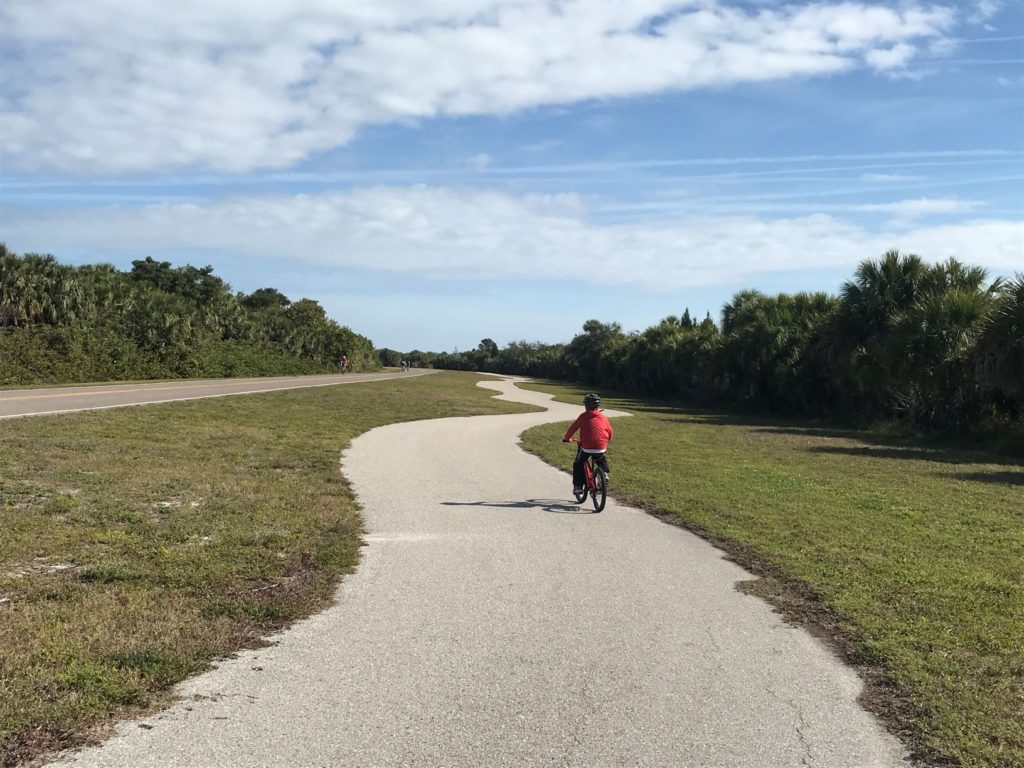 Fort de Soto Park, FL - a great place to bike
