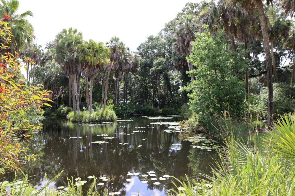 Bok Tower Gardens lakes and natural Florida landscape