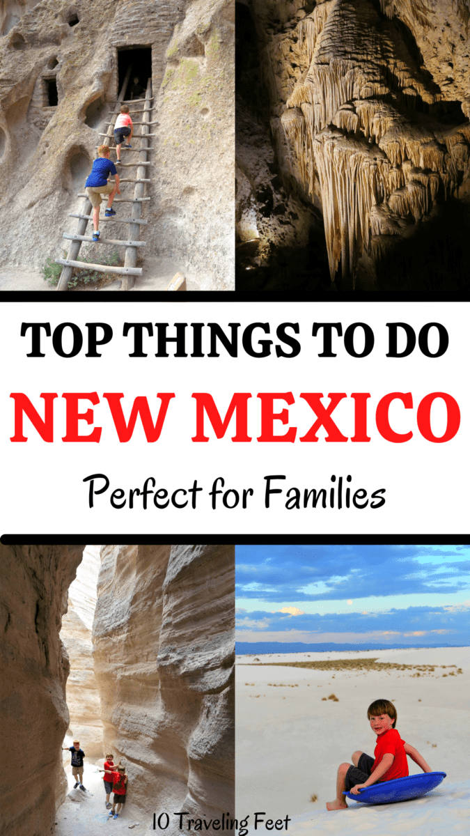 Top Things to Do in New Mexico Pin