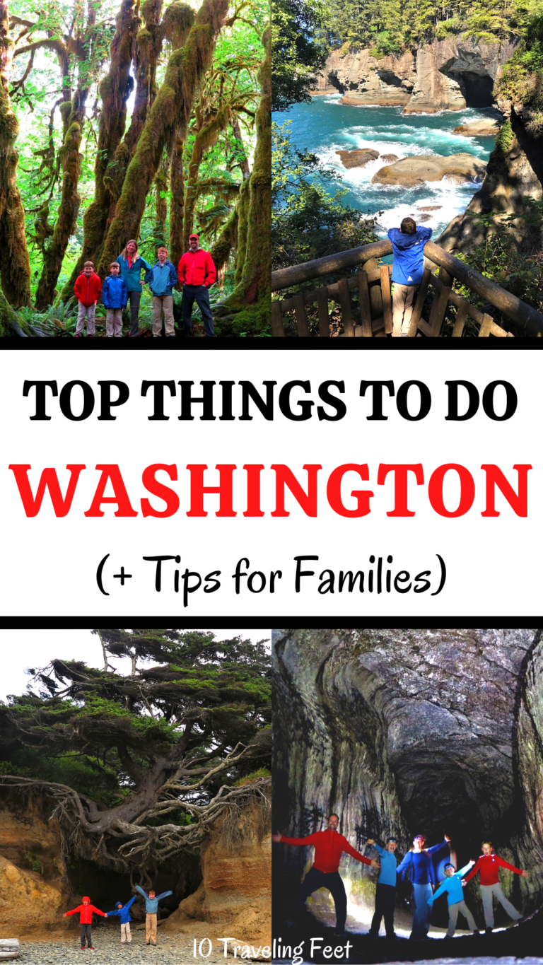 Washington State Top Things To Do Pin