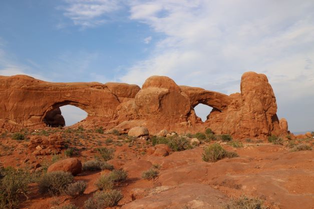 North and South Window at Arches National Park, Utah