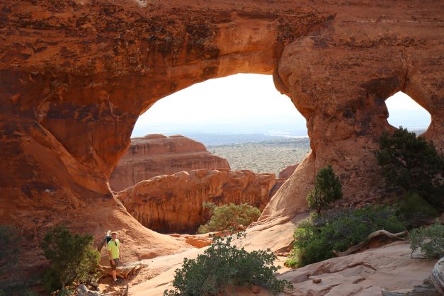 Partition Arch at Arches National Park, Utah