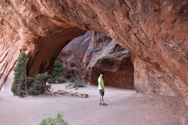 Navajo Arch at Arches National Park, Utah