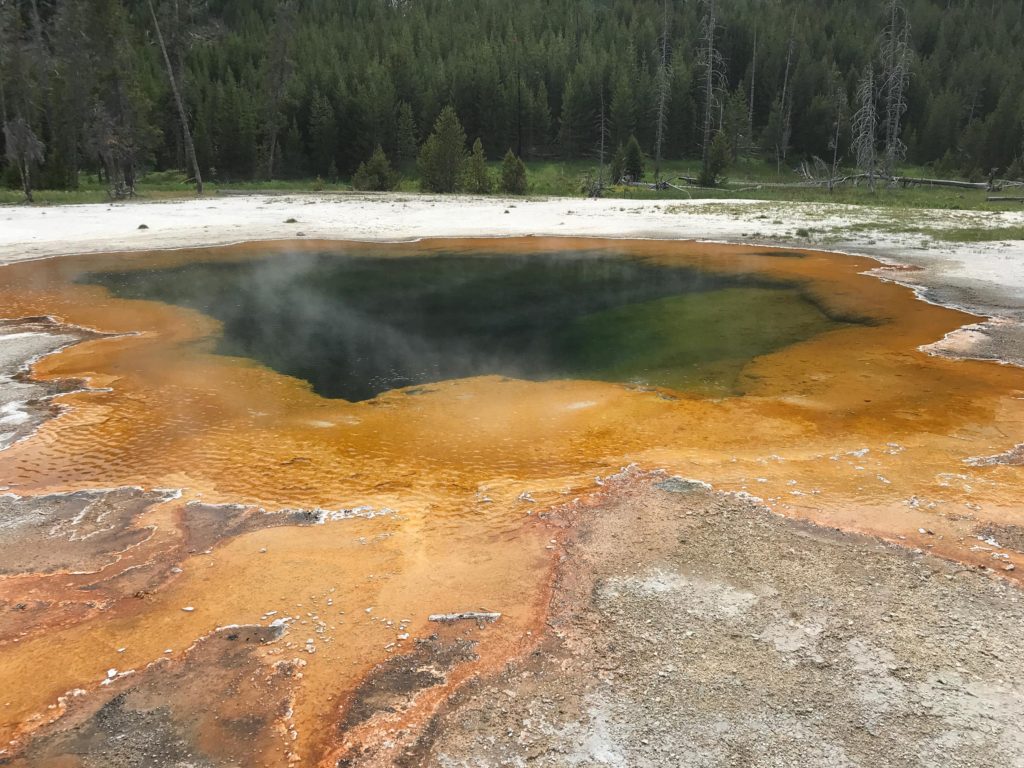 Black Sand Basin - Emerald Pool - Yellowstone, Wyoming