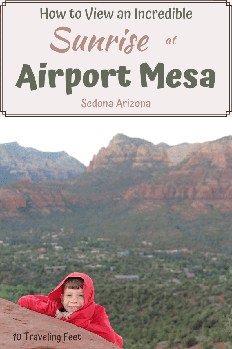 Airport Mesa Sunrise, Arizona Pin