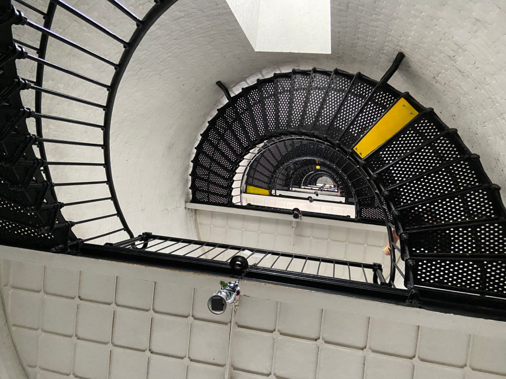 Lighthouse & Maritime Museum stairs - St. Augustine, Florida - Top thing to do