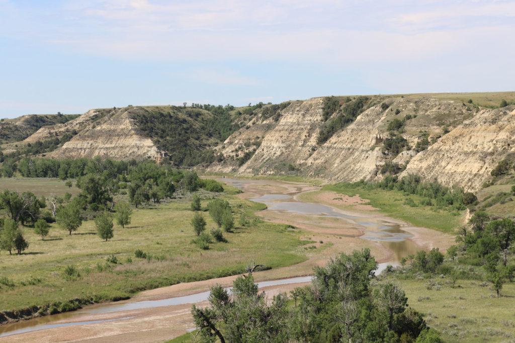 Wind Canyon in late June, Theodore Roosevelt National Park - North Dakota