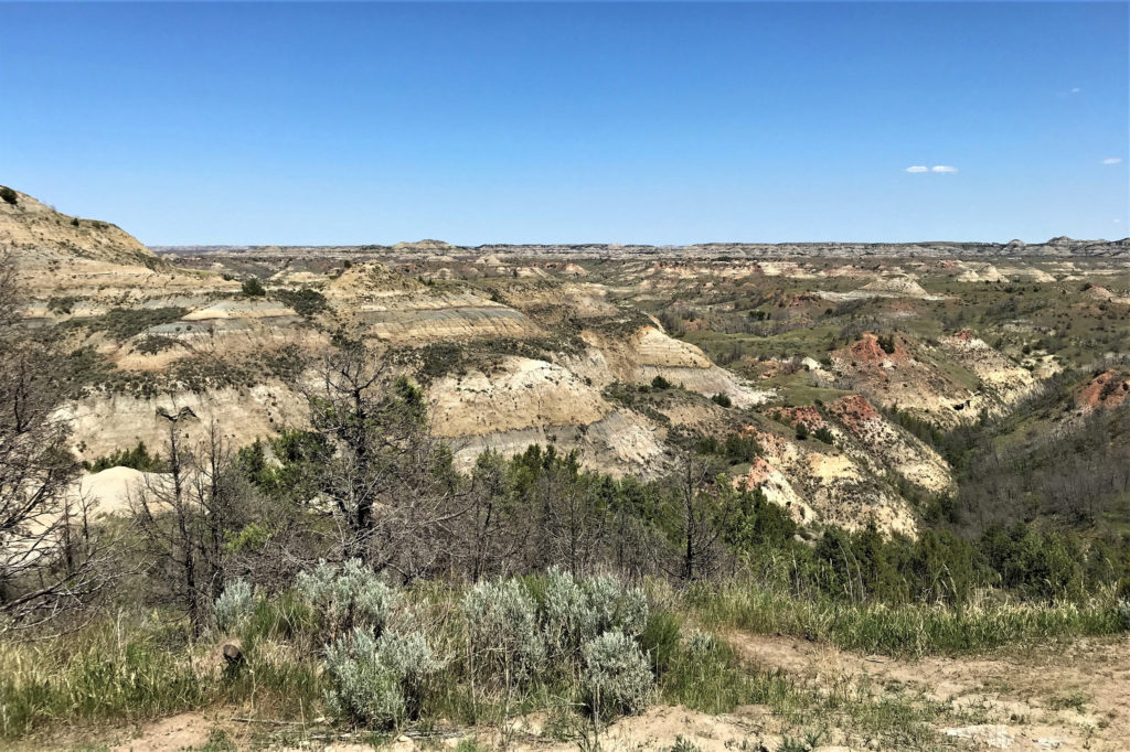 North Dakota Badlands Overlook, Theodore Roosevelt National Park - North Dakota