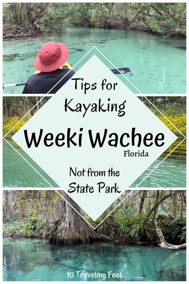 Weeki Wachee Kayak, Florida Pin