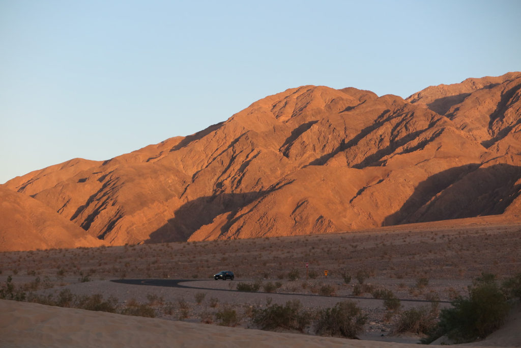 Death Valley at sunset - California