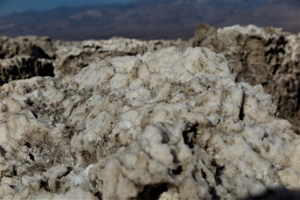 Death Valley - Devil's Golf Course - Salt crystals on the rocks - California
