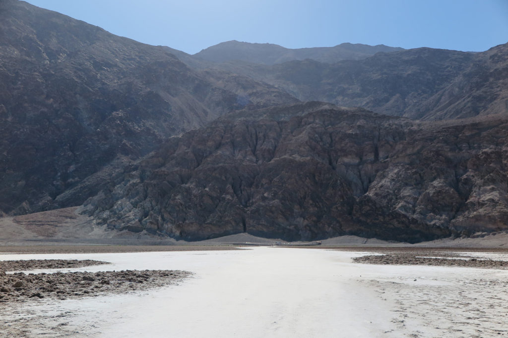 Incredible salt flat at Badwater Basin - Death Valley - California