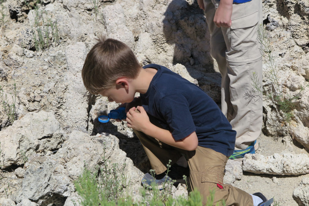 Analyzing the unique tufa's at Mono Lake, California