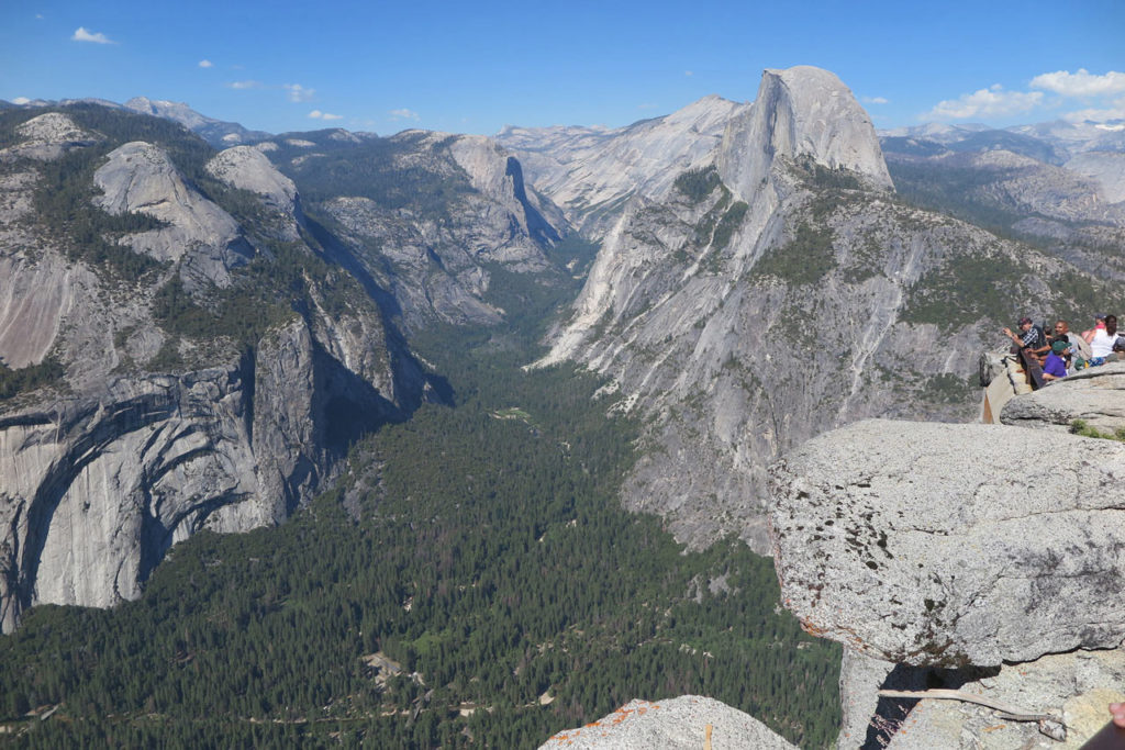 Glacier Point view, Yosemite, California