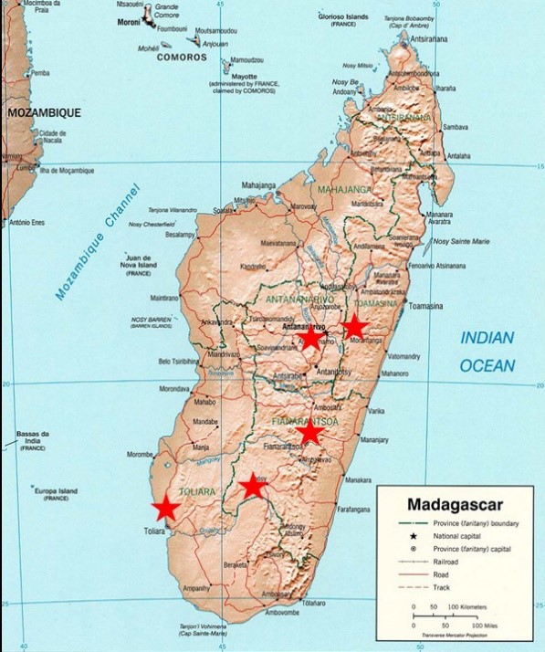 Madagascar Map