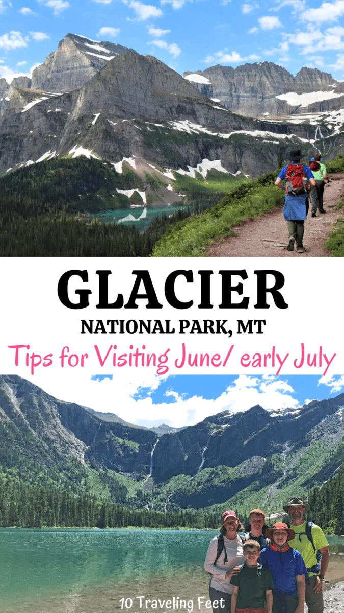 Glacier National Park in June, Montana