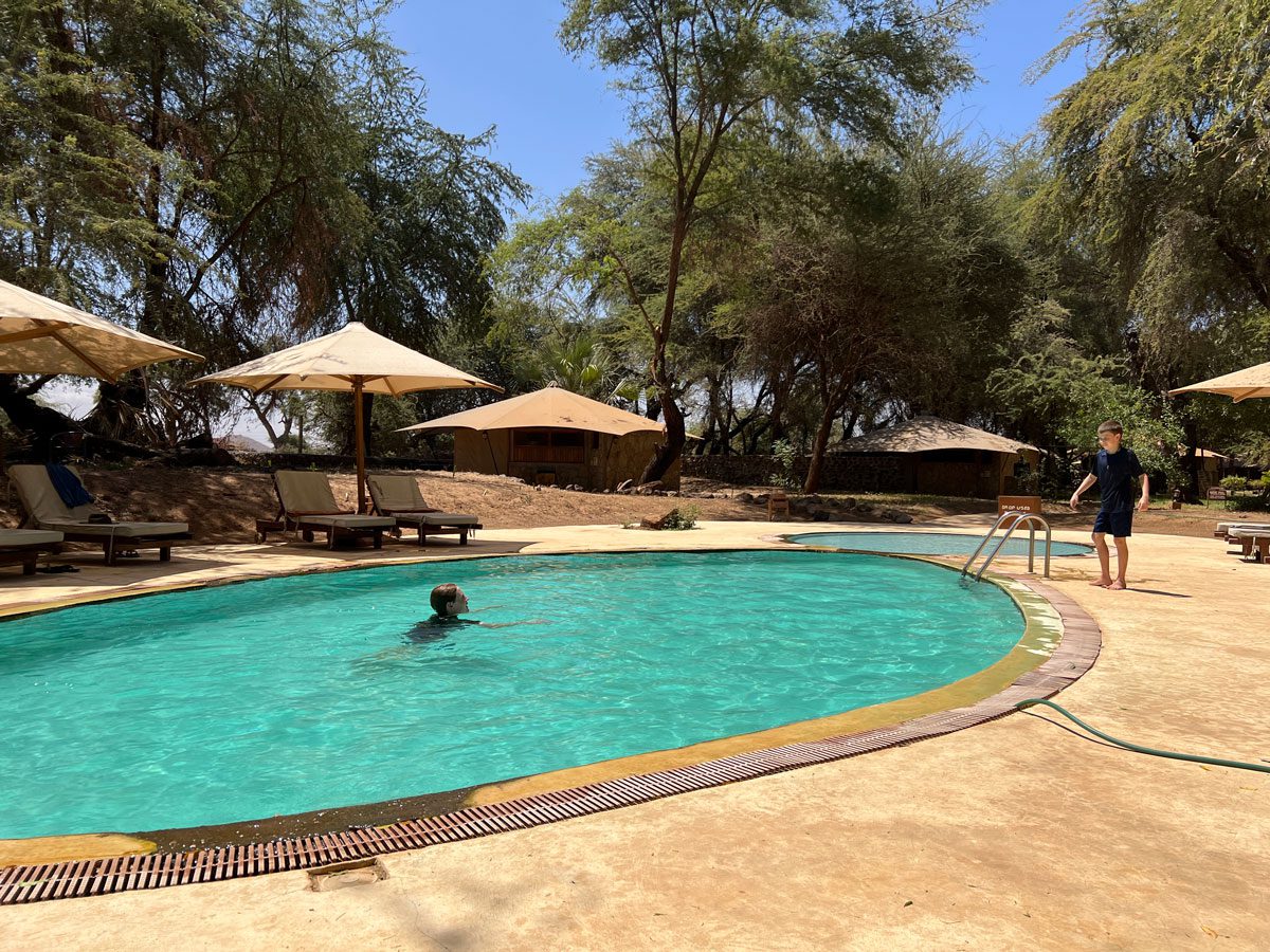 Ashnil Samburu Camp - pool, Kenya