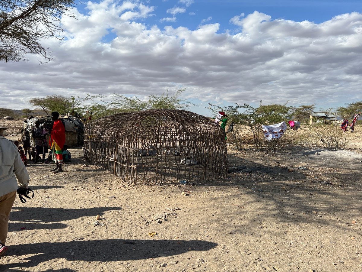 Samburu Tribe - house, Kenya