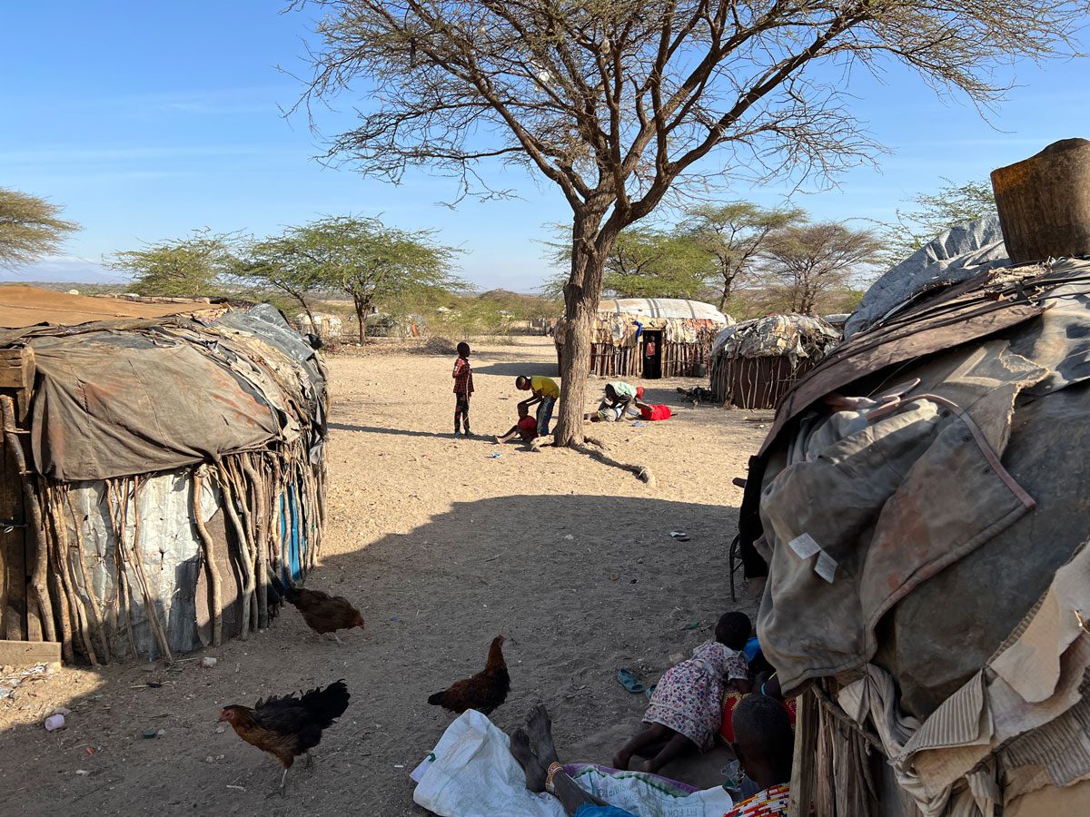 Samburu Tribe - village, Kenya