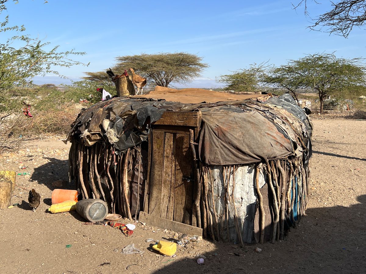 Samburu Tribe - house, Kenya