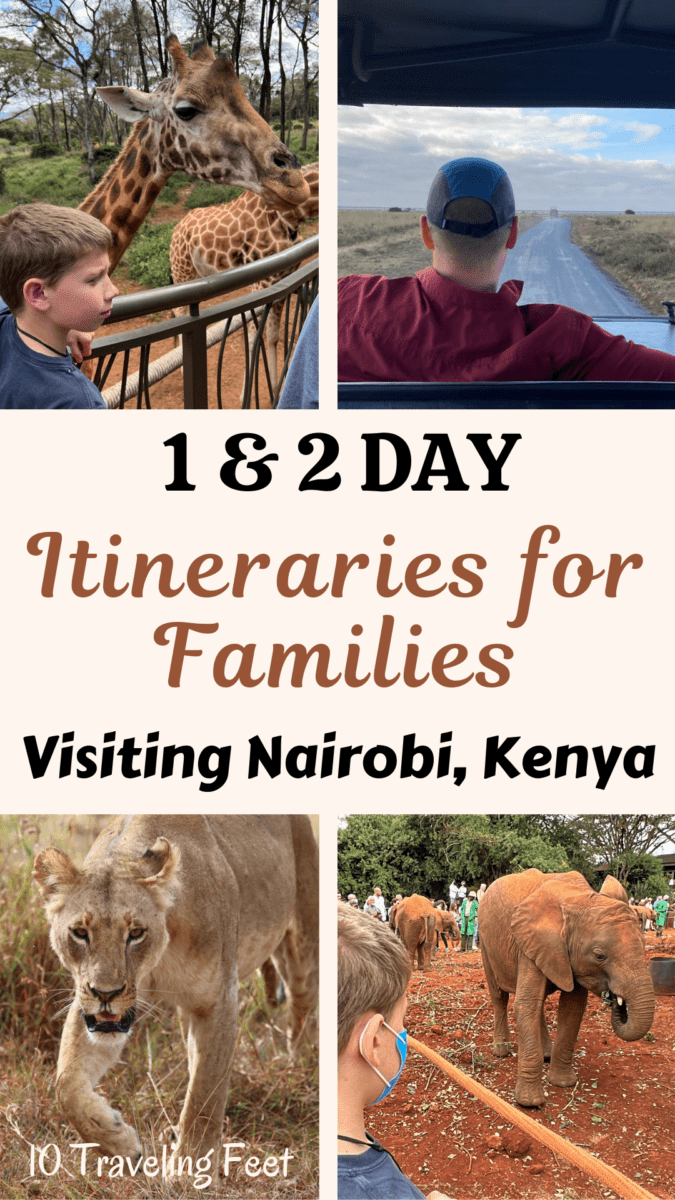Nairobi Kenya Itinerary