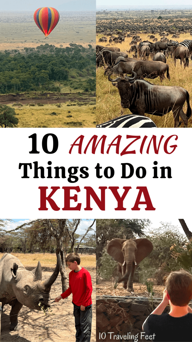 Kenya Top Things to Do Pin